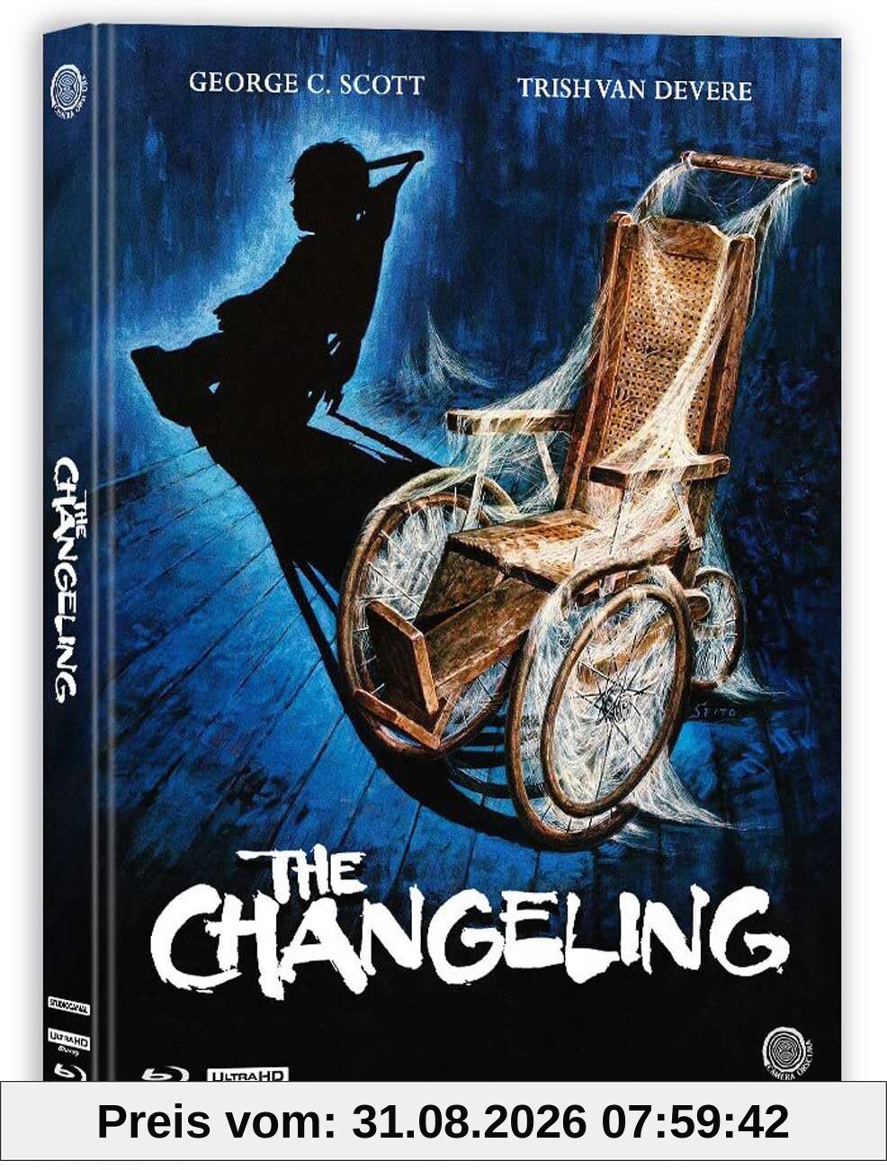 The Changeling - Das Grauen - Mediabook - Cover A - Limited Edition auf 999 Stück (4K Ultra HD) (+ Blu-ray)