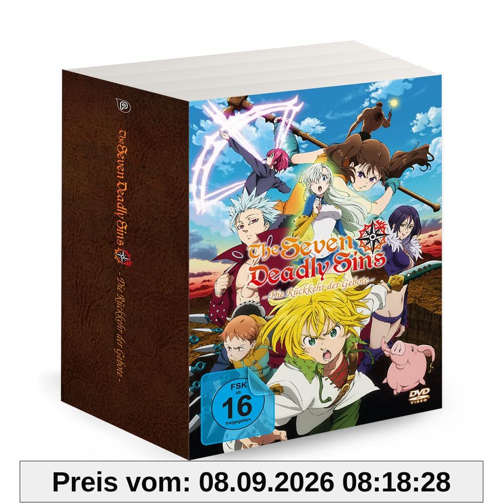 The Seven Deadly Sins: Die Rückkehr der Gebote - Staffel 2 - Komplettset - Vol.1-4 - [DVD]