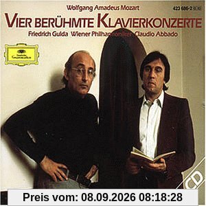 Vier berühmte Klavierkonzerte: 20,21,25,27