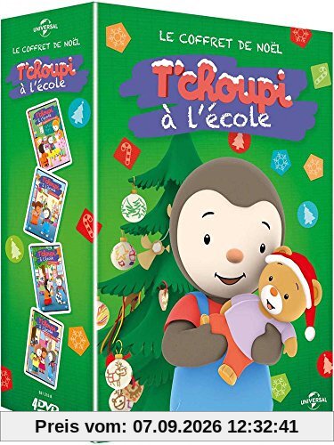 Coffret t'choupi à l'école 4 films [FR Import]
