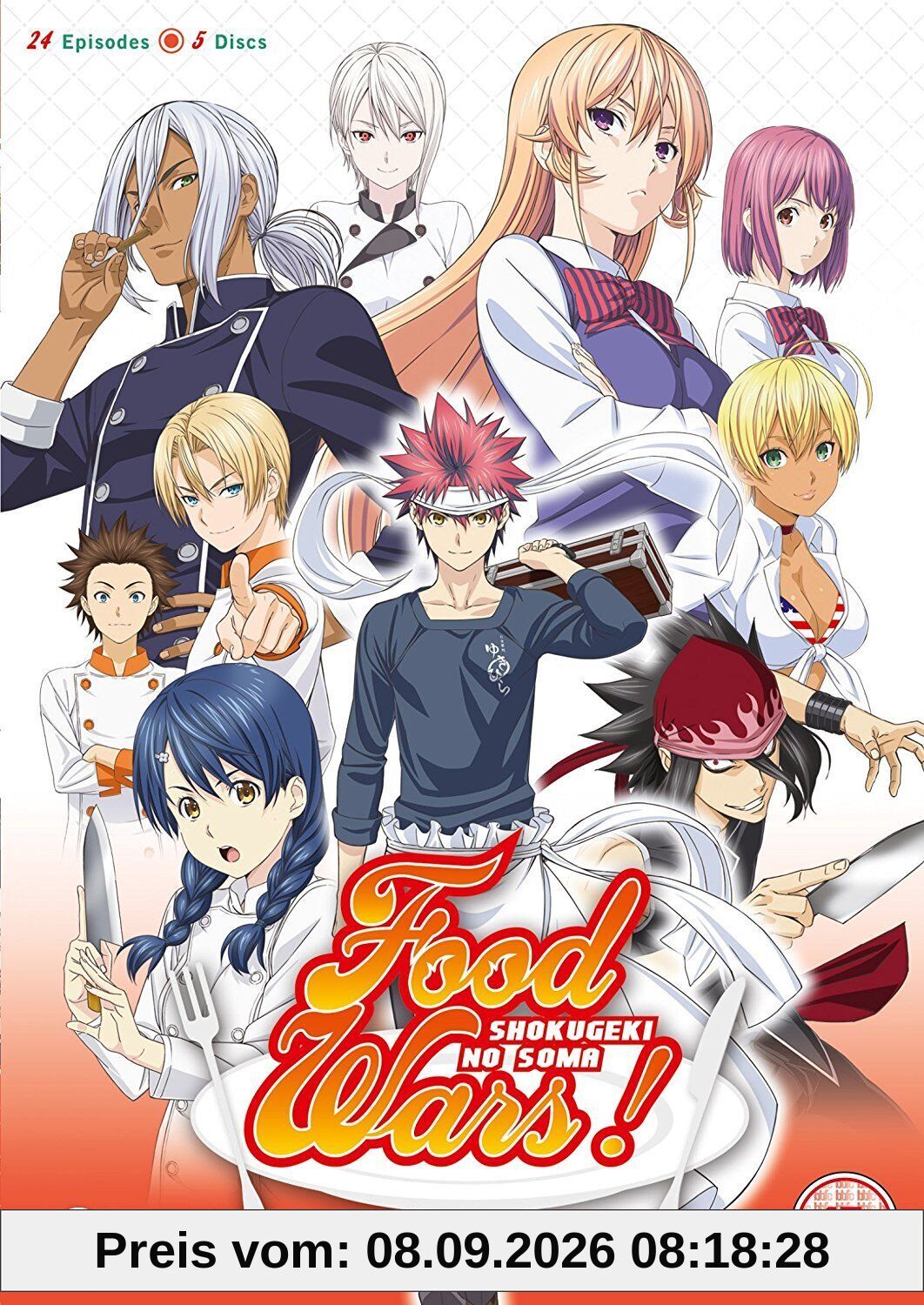 Food Wars! Season 1 (Episodes 1-24) - Blu-ray Collector's Edition