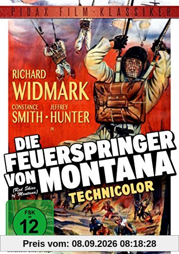Die Feuerspringer von Montana (Red Skies of Montana) / Legendärer Abenteuerfilm mit Richard Widmark (Pidax Film-Klassiker)