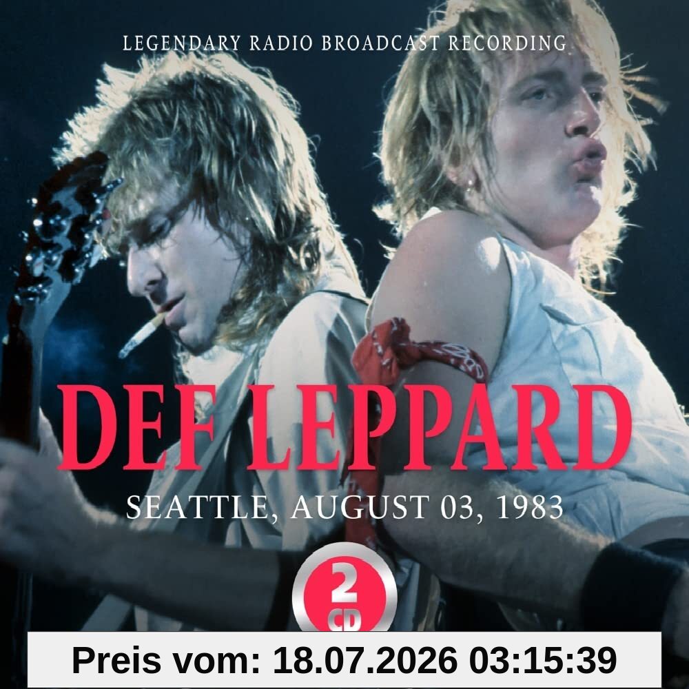 Deff Leppard Seattle, August 03, 1983 / Fm Broadcast
