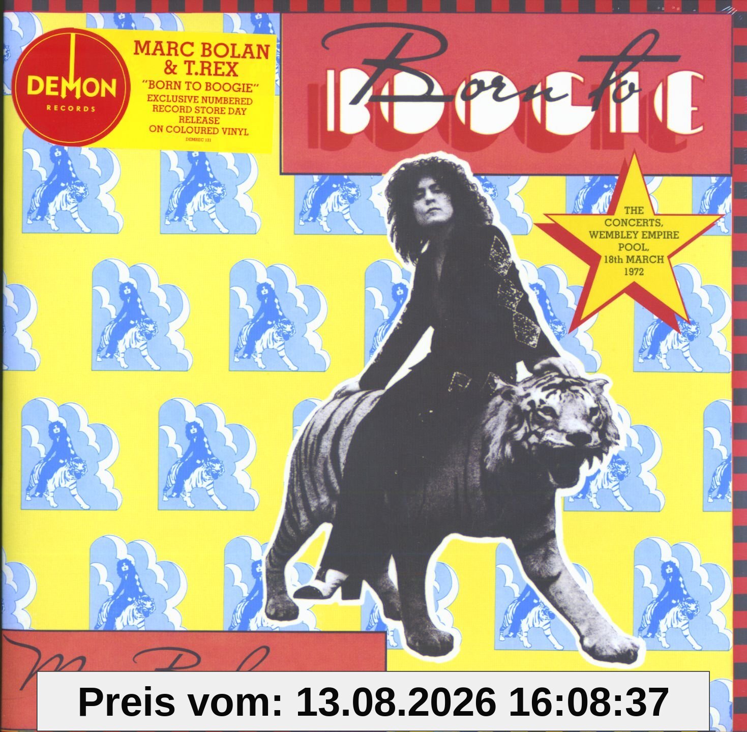 Born to Boogie (Numbered & Coloured Vinyl) [Vinyl LP]