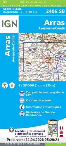 Arras.Avesnes-le-Comte 1:25 000