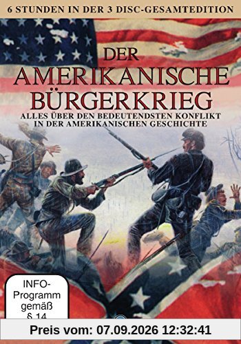 Der Amerikanische Bürgerkrieg - Die Dokumentation [3 DVDs]