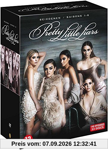 Coffret pretty little liars, saisons 1 à 6 [FR Import]
