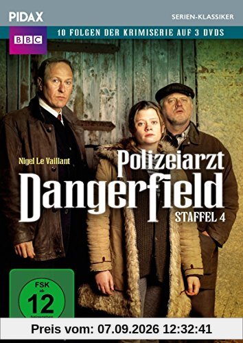 Polizeiarzt Dangerfield, Staffel 4 (Dangerfield) / Die komplette 4. Staffel der erfolgreichen Krimiserie (Pidax Serien-Klassiker) [3 DVDs]