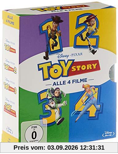Toy Story 1-4 [Blu-ray]