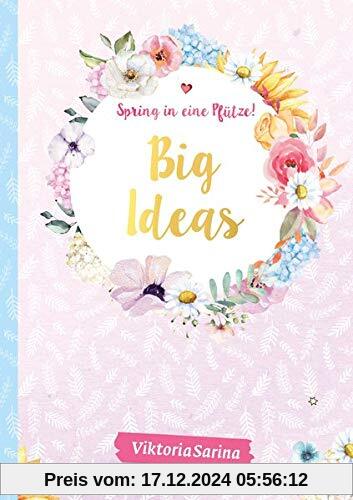 Spring in eine Pfütze! Notizbuch Big Ideas von Viktoria Sarina