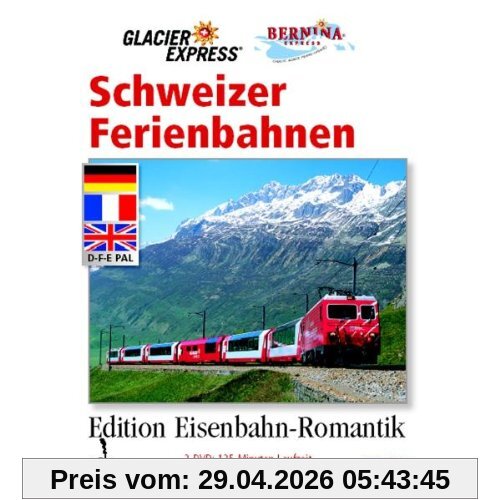 Schweizer Ferienbahnen [2 DVDs]