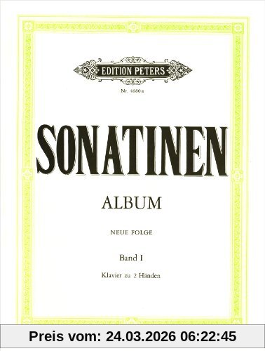 Sonatinen-Album, Band 1 (neue Folge): Eine Sammlung von Sonatinen und Stücken für Klaviere zu zwei Händen