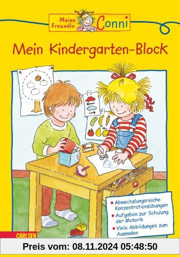 Conni Gelbe Reihe: Mein Kindergarten-Block