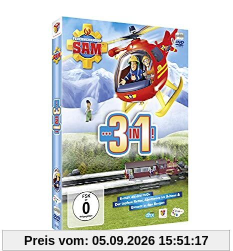 Feuerwehrmann Sam – 3 in 1 (3 DVD Box)