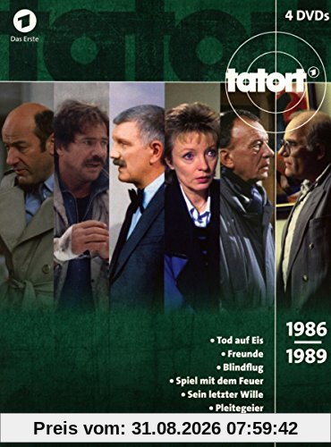 Tatort Klassiker - 80er Box 3 (1986-1989) [4 DVDs]