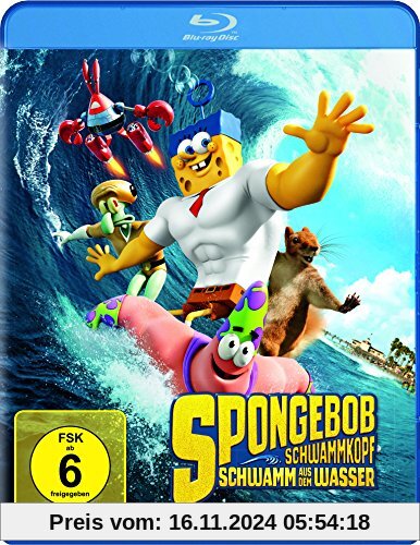 SpongeBob Schwammkopf: Schwamm aus dem Wasser [Blu-ray]