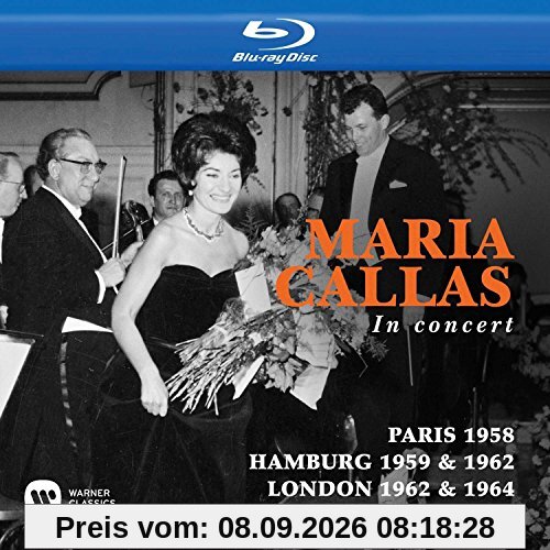 Maria Callas in Concert (Paris,Hamburg,London) [Blu-ray]