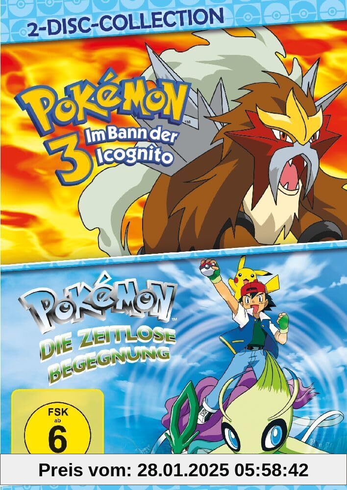 Pokémon 3 / Pokémon 4 - Doppelpack [2 DVDs]