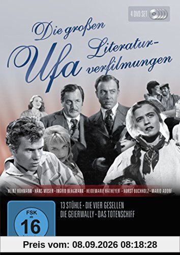 Die Grossen UFA Literaturverfilmungen [4 DVDs]