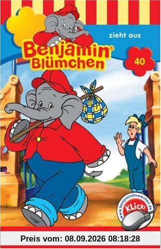Benjamin Bluemchen - Folge 40: Benjamin zieht aus [Musikkassette] [Musikkassette]