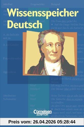 Wissensspeicher: Deutsch (Bisherige Ausgabe): Nachschlagewerk