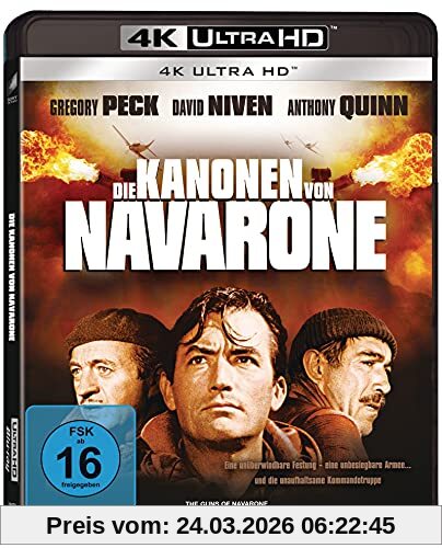 Die Kanonen von Navarone (4K Ultra HD) [Blu-ray]