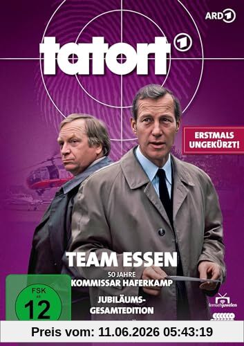 Tatort Essen - 50 Jahre Kommissar Haferkamp - Jubiläums-Gesamtedition (Alle 20 Fälle mit Hansjörg Felmy) [20 DVDs]