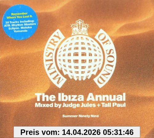 Judge Jules Ministry Of Sound, Ibiza Annual Vol. 2