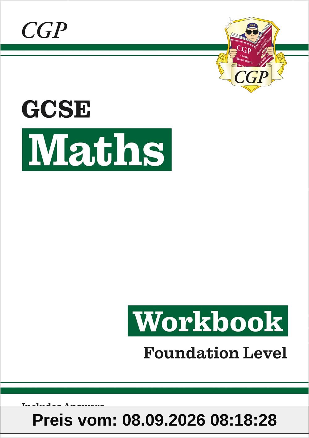 GCSE Maths Workbook: Foundation - for the Grade 9-1 Course (includes Answers)