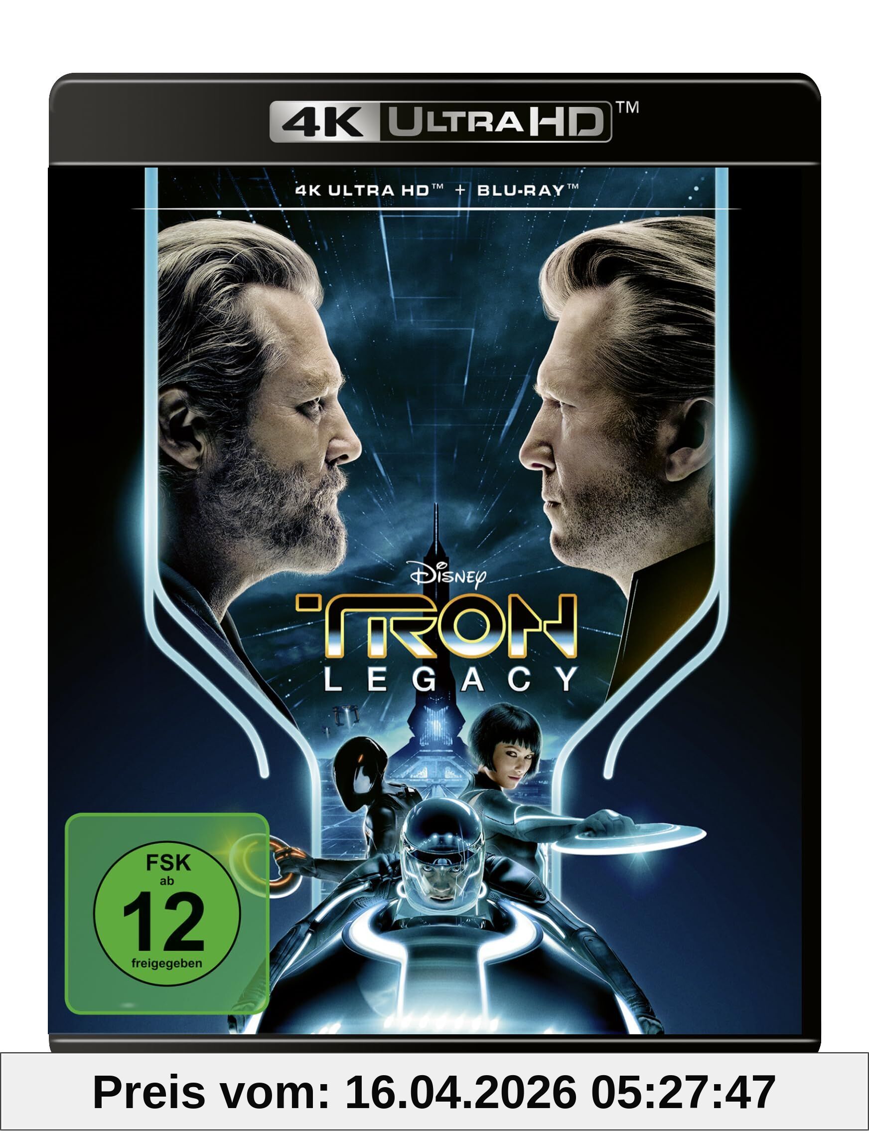 TRON: Legacy. UHD + Blu-ray