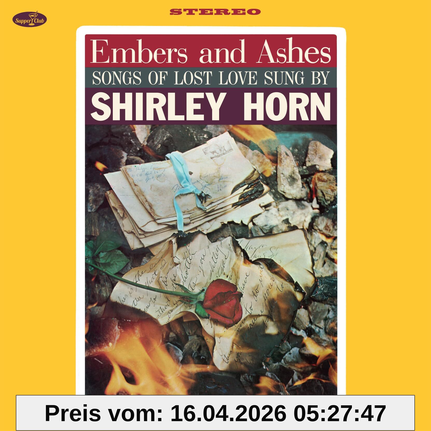 Embers and Ashes (Ltd. 180g Vinyl) [Vinyl LP]