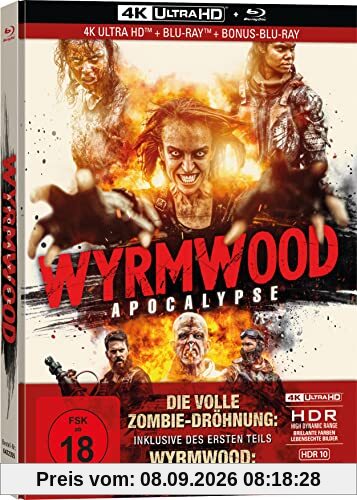 Wyrmwood: Apocalypse - 3-Disc Limited Collector's Edition im Mediabook (4K Ultra HD) (+ Blu-ray) (+ Bonus-Blu-ray)