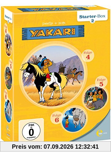 Yakari - Starter-Box 2 (Folge 4-6) [3 DVDs]