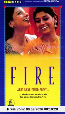 Fire - Wenn Liebe Feuer fängt... [VHS]