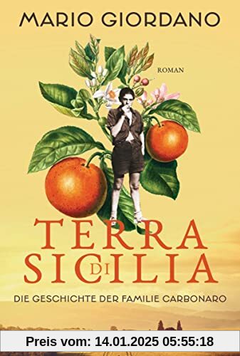 Terra di Sicilia. Die Geschichte der Familie Carbonaro: Roman - Für alle Leser*innen von Daniel Speck »Bella Germania« u