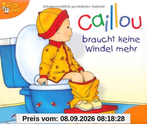 Caillou braucht keine Windel mehr