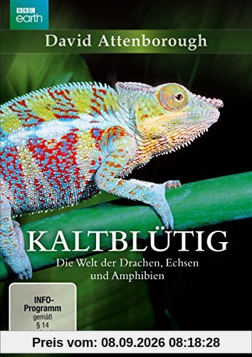 David Attenborough: Kaltblütig - Die Welt der Drachen, Echsen und Amphibien [2 DVDs]