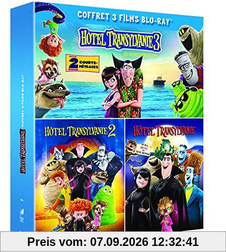 Coffret hôtel transylvanie 1 à 3 [Blu-ray] [FR Import]