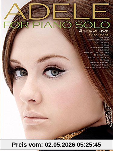 Adele For Piano Solo Piano BK