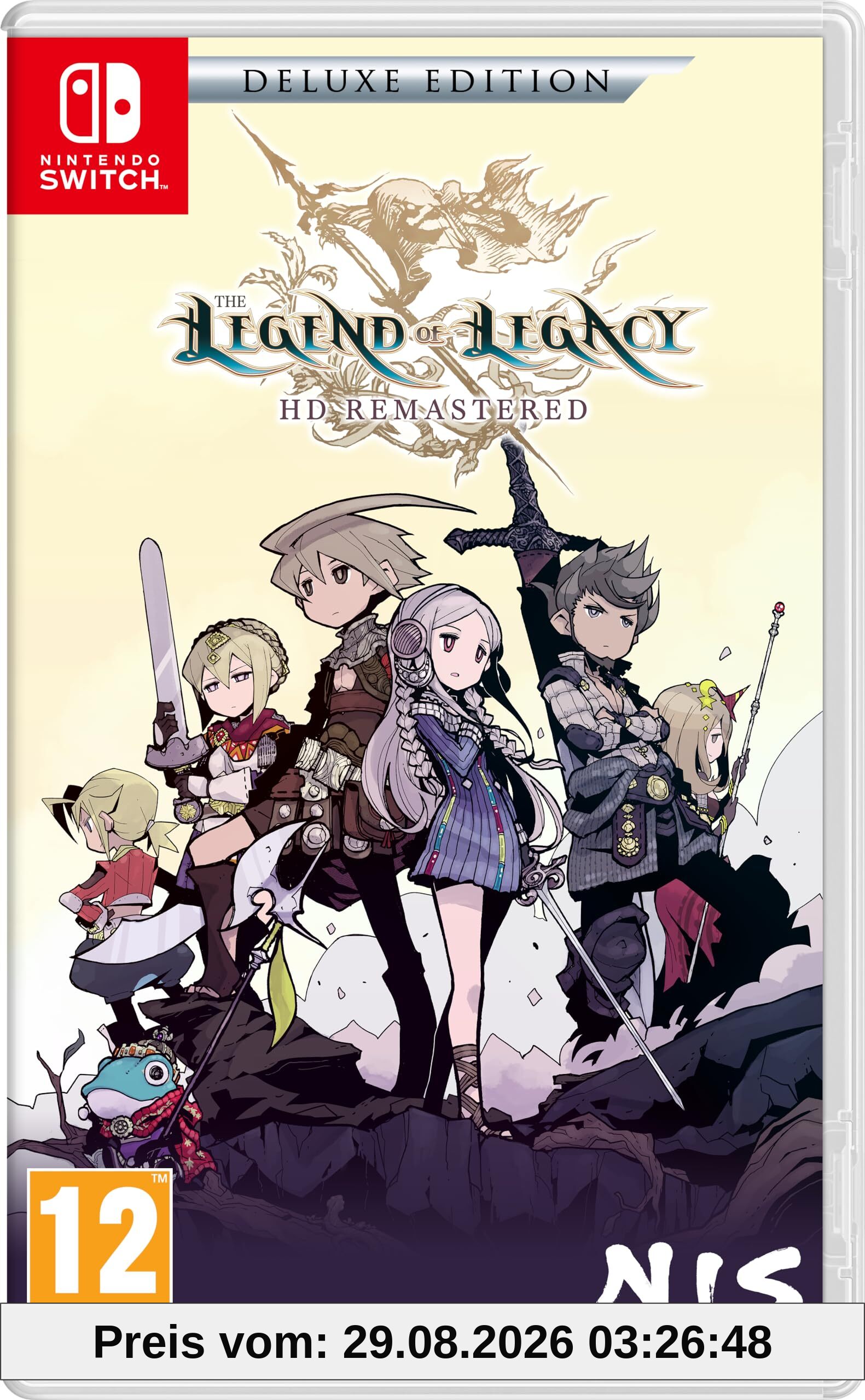 Nis America - The Legend of Legacy HD Remastered - Deluxe Edition - Nintendo Switch