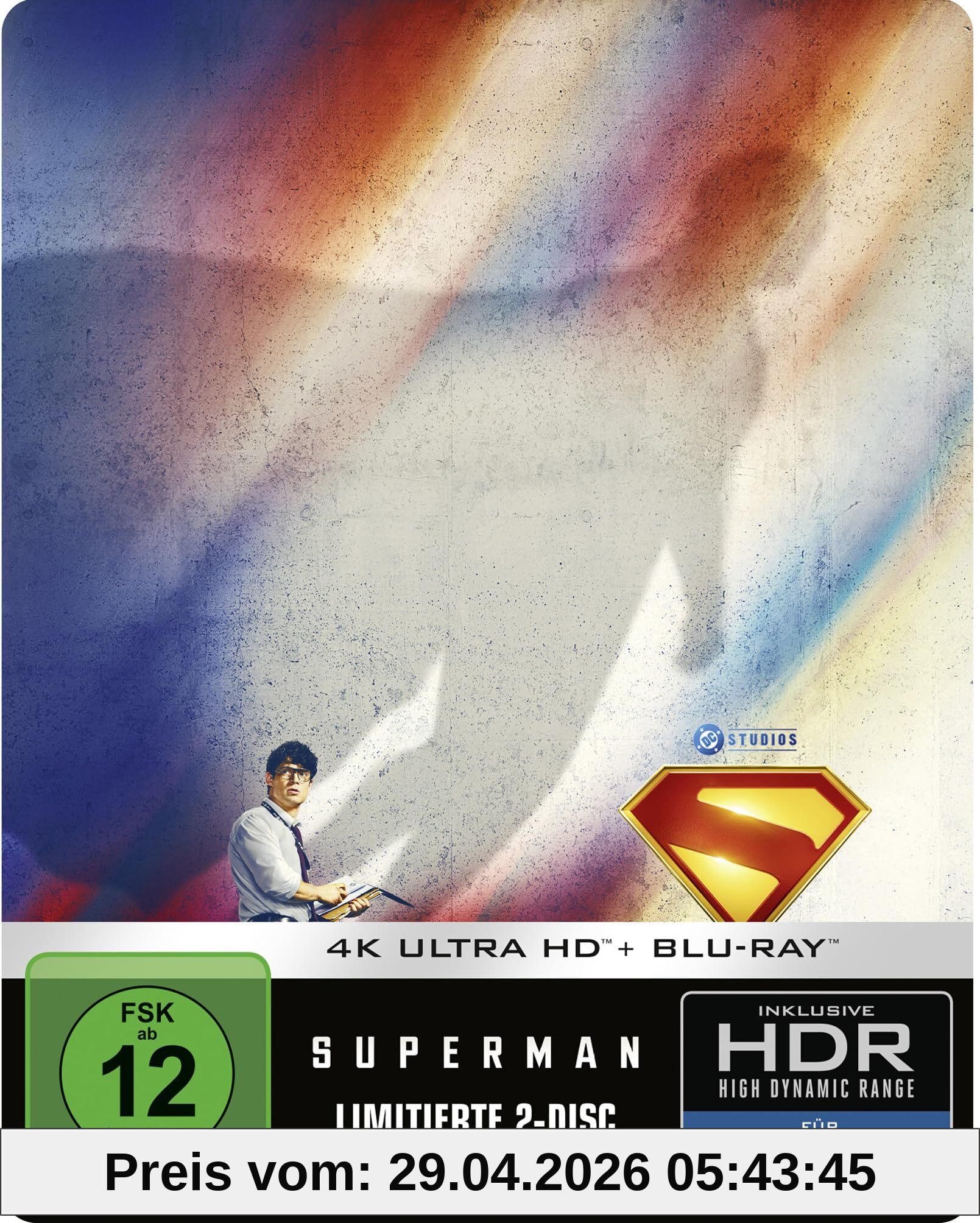 Superman (Limitiertes Steelbook A, 4K-UHD+Blu-ray)