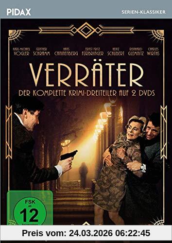 Verräter / Der komplette Krimi-Dreiteiler mit Starbesetzung (Pidax Serien-Klassiker) [2 DVDs]