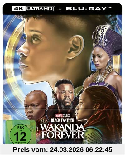 Black Panther: Wakanda Forever 4K UHD Edition (Steelbook - Motiv: Wakanda)