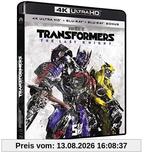 Transformers 5 : the last knight 4k ultra hd [Blu-ray] [FR Import]