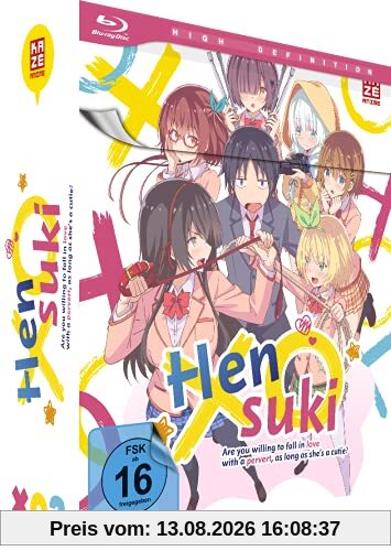 HENSUKI: Are You Willing to Fall in Love With a Pervert, As Long As She’s a Cutie? - Vol.1 - [Blu-ray] mit Sammelschuber