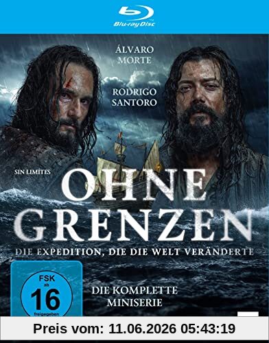 Ohne Grenzen - Die Expedition, die die Welt veränderte (Sin Límites) / Der komplette historische Abenteuer-Sechsteiler mit Starbesetzung [Blu-ray]
