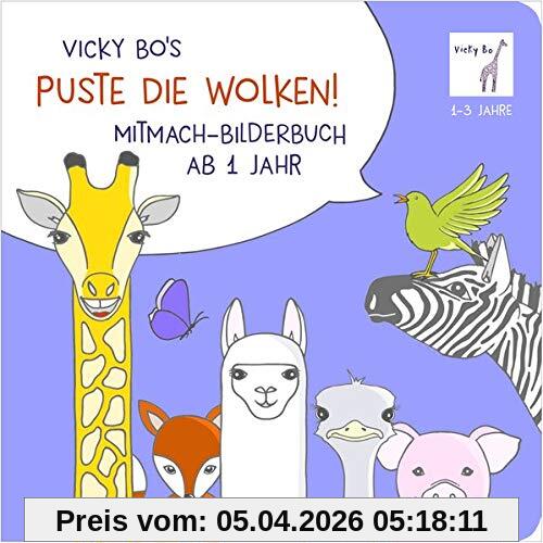 Puste die Wolken! Mitmach-Bilderbuch ab 1 Jahr