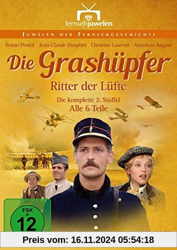 Die Grashüpfer - Ritter der Lüfte - Staffel 2 (Fernsehjuwelen) (2 DVDs)