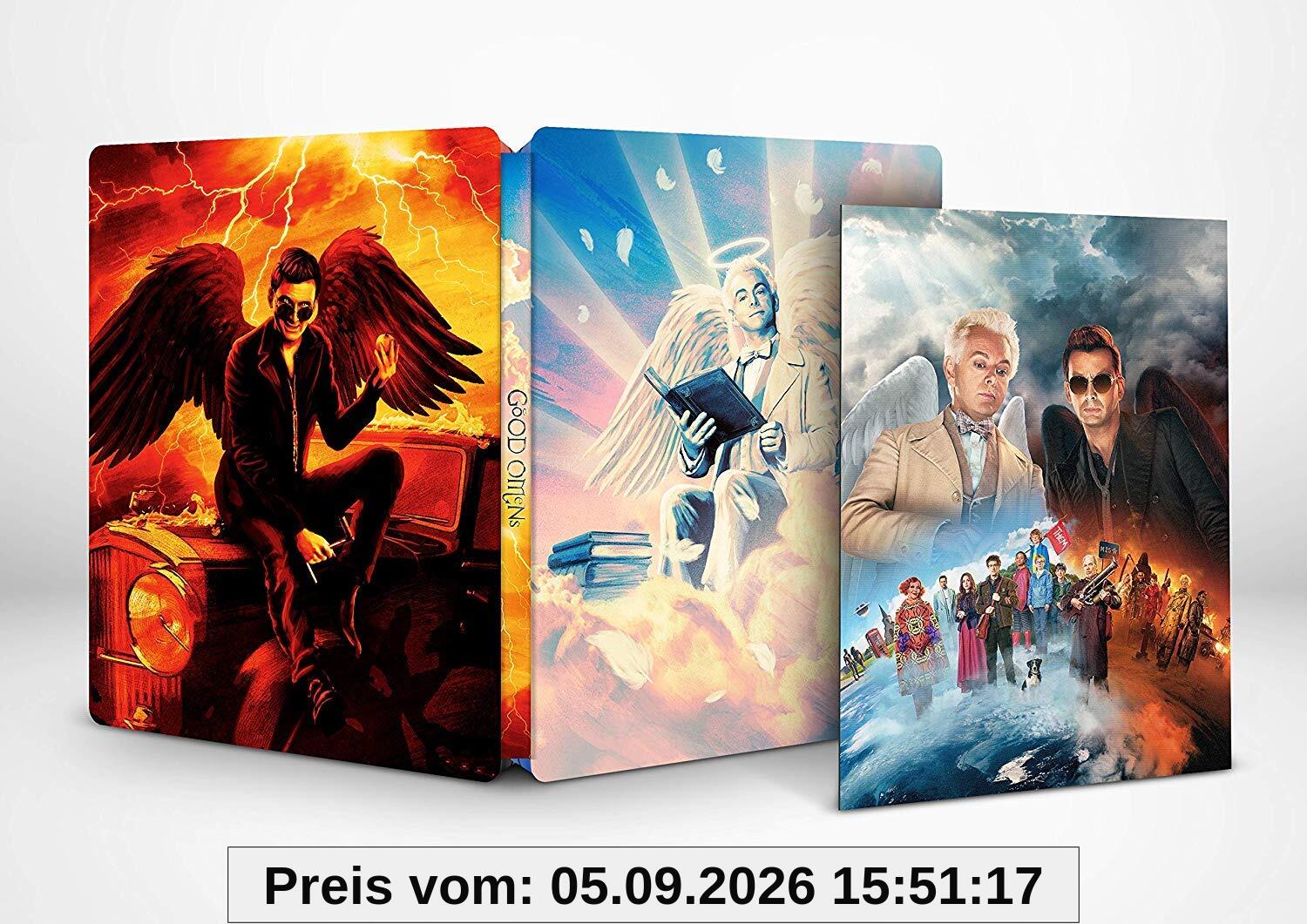 Good Omens [Limited Edition Steelbook] [Blu-ray] [2019] [Region Free]