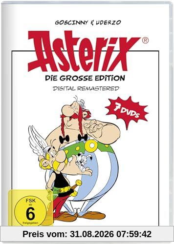 Die große Asterix Edition - Digital Remastered (2023) [7 DVDs]